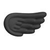 Angel Wing Keyboard Wrist Rest Ergonomic Wrist Support Pad Silicone Mouse Wrist Rest Laptop Wrist Cushion for Office Gaming