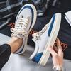 2820 Canvas Shoes Men's Low-top Shoes Men's Trendy Shoes Contrasting Colors Trendy Casual Board Shoes New Spring Cloth Shoes