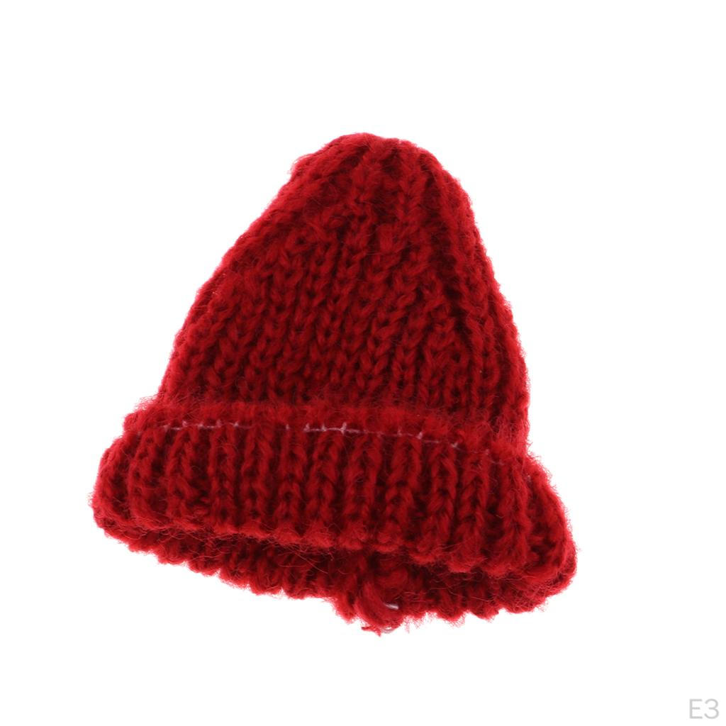 1/6 Hand Knitted Wool Hat Doll Dress