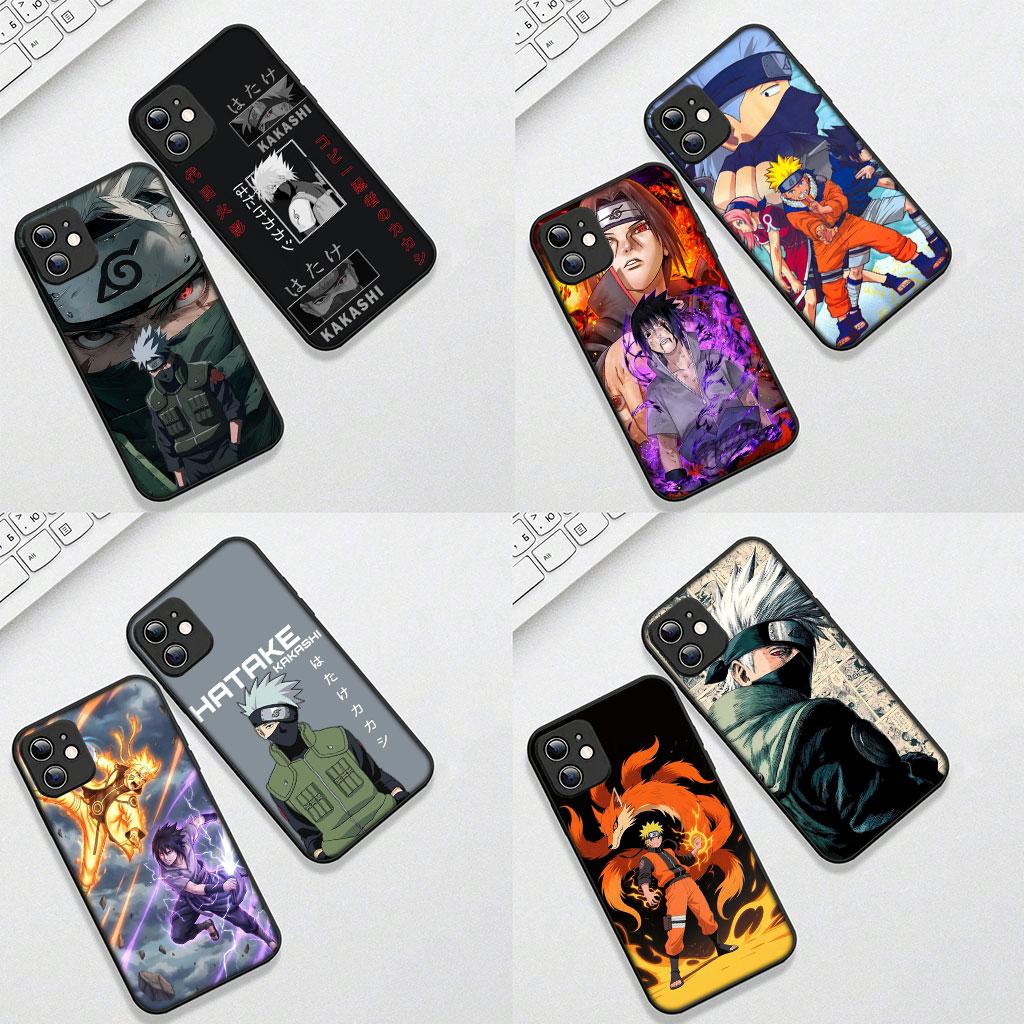 Soft Phone Cover for Samsung Galaxy S25 S24 S23 FE Plus Ultra S7 Edge A16 A15 5G s25+ Case Kakashi Hatake Narutos Uchiha Sasuke