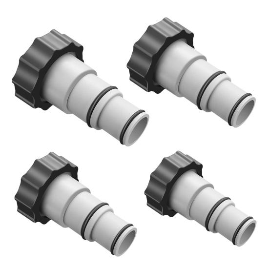 1 Set Ersatzschlauchadapter Wiederverwendbarer Poolschlauchanschluss Langlebige Gewindeverbindung Pumpe Schwimmbadteile