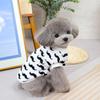 Cat pet winter contrasting color plush vest clothes pet clothing dog clothes pet Nordic plush clothes