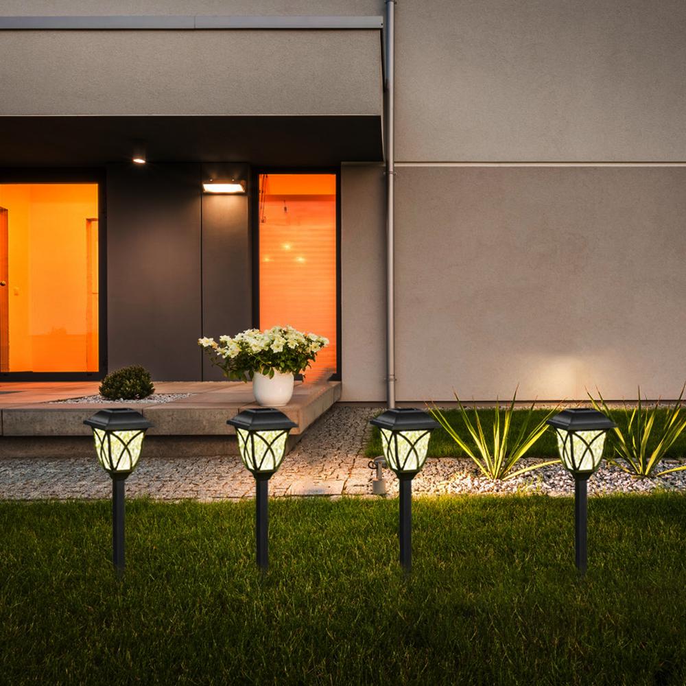 Solar Powered Lawn Light LEDs Lamp IP44 Protect Rate Outdoor Landscape Lighting for Patio