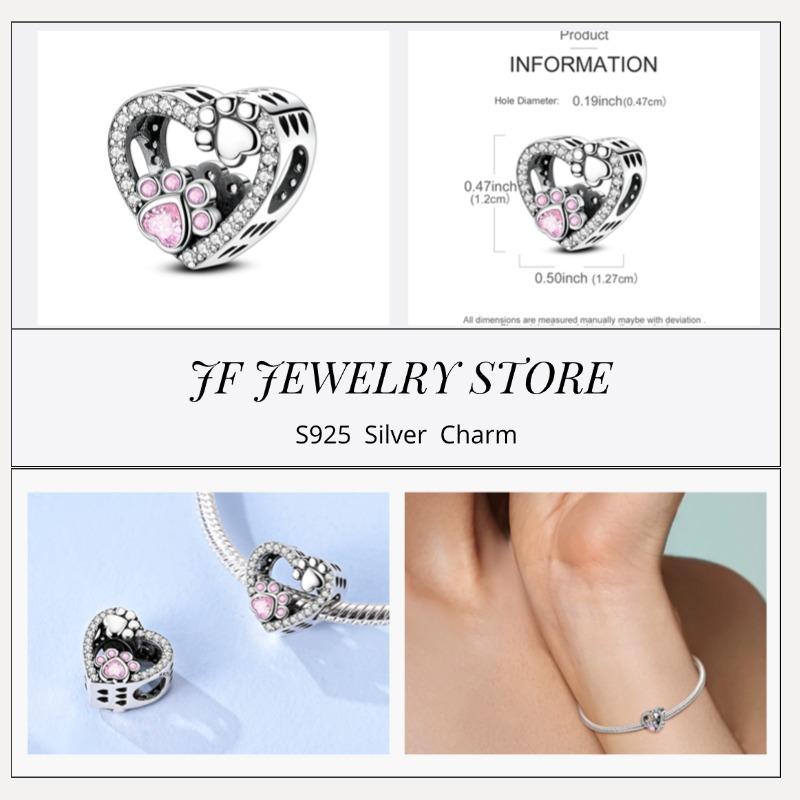 copper Charm Compatible With Bracelets Do It Yourself Jewellery Making Pink Zircon Authentic Red Blue Charm Bead Charms Ideal For Women Wedding Birthd