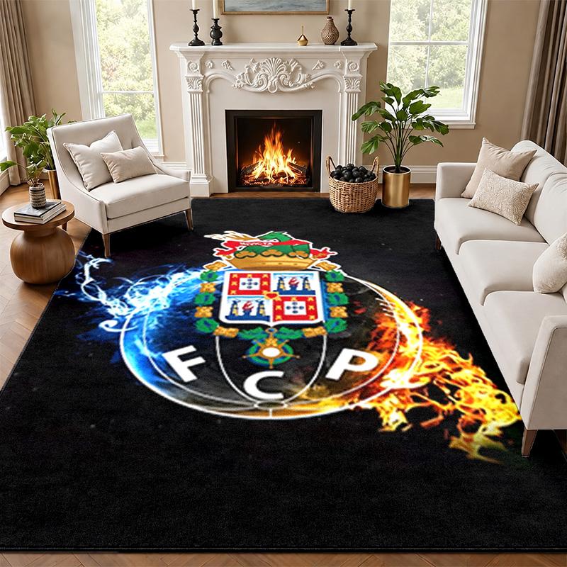 FC Porto Carpet Door Mat for Living Room or Bedroom Protective Mat Under Chair Office Decoration Christmas Gift Birthday Present
