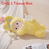 Creative Lamb Plush Tissue Box With Cute Cartoon Design For Home Decor And Storage