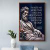 Marcus Aurelius Stoicism Inspirational Quote Posters and Prints Canvas Painting Wall Art  Picture for Room Home Office Decor