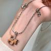 Unique Wood Horse Charm Necklace Symbolizing Good Luck and Warmth Adjustable Pull Chain for Fashion Accessories