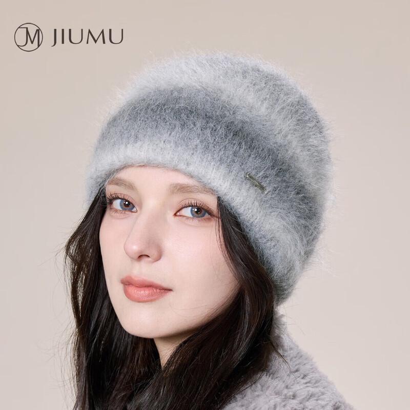 

JIUMU Women s Winter Alpaca Wool Knit Hat One Size