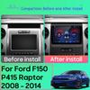 Android Multimedia For Ford F150 P415 Raptor 2008 - 2014 Car Stereo CPU Radio QLED Player Navigation Carplay Auto HDR 5G Dash BT