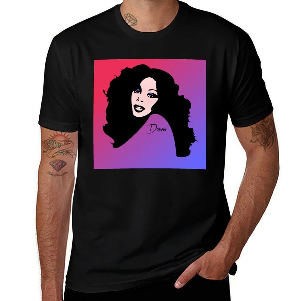 Donna Summer Pop Art TShirt Outdoor Activity Sports TShirt