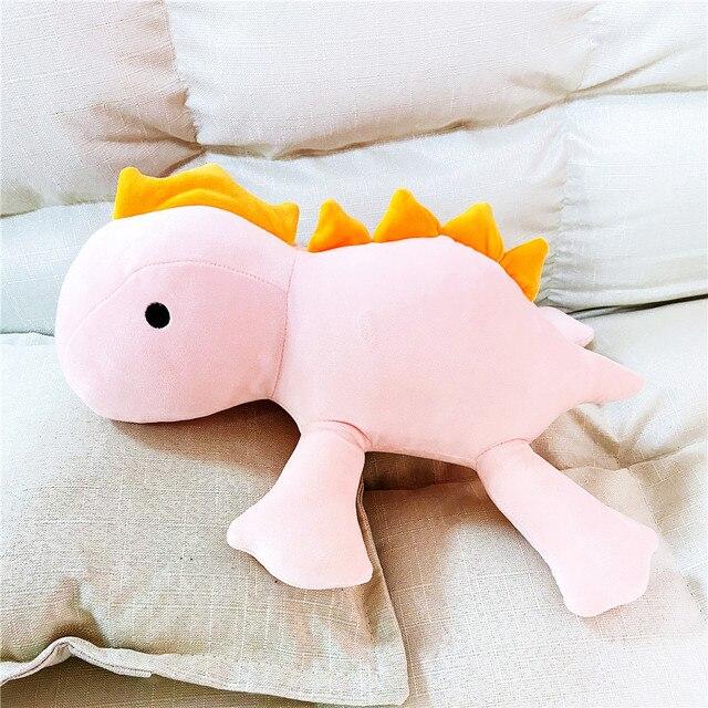 1ks 25cm Roztomilé Plyšové Hračky Dinosaura Kreslené Bábiky Triceratops Plnený Mäkký Vankúš Zvieratko Kawaii Prstové Hračky Pre Deti Deti