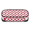 Pen Case Secure Zipper Roomy Interior Strong Polyester Fabric with Main Compartment Mesh Pocket and Pen Slots for Everyday Study