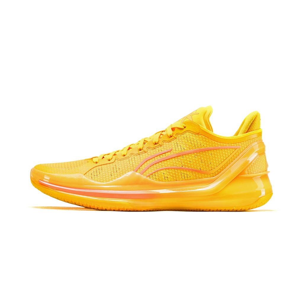 Li Ning Blade 4V2 Profesionální basketbalové boty Unisex tenisky Fluorescenční-Mango-Žlutá ABAU037-5