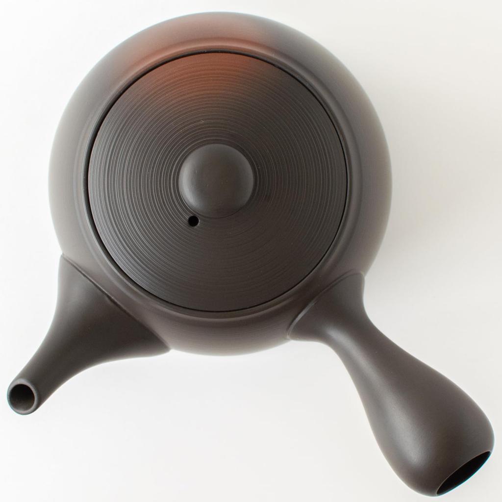 Tokoname Takeharu Large Capacity Suitable for Large Blurred 520ml Serves Made in 270612 ware, Kiln, Teapot, "Pours Plenty," Coffee, Size, Black,