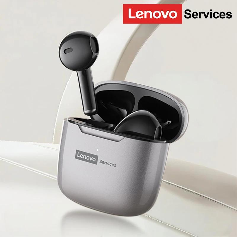 Original Lenovo LE201 Wireless Headphones Bluetooth 6.0 Earbuds ENC Call Noise Cancellation Ultra Long Latency Surround Sound Earphones