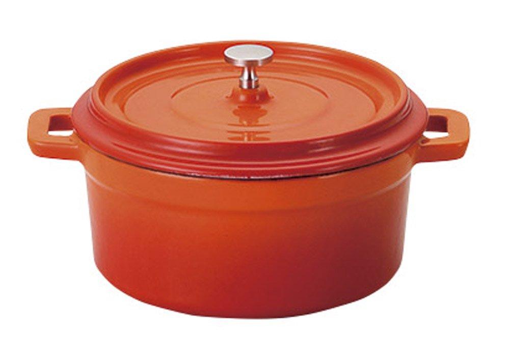 

Koyo Pottery Iron Cocotte 18cm Bake Orange S9954005 помаранчевий