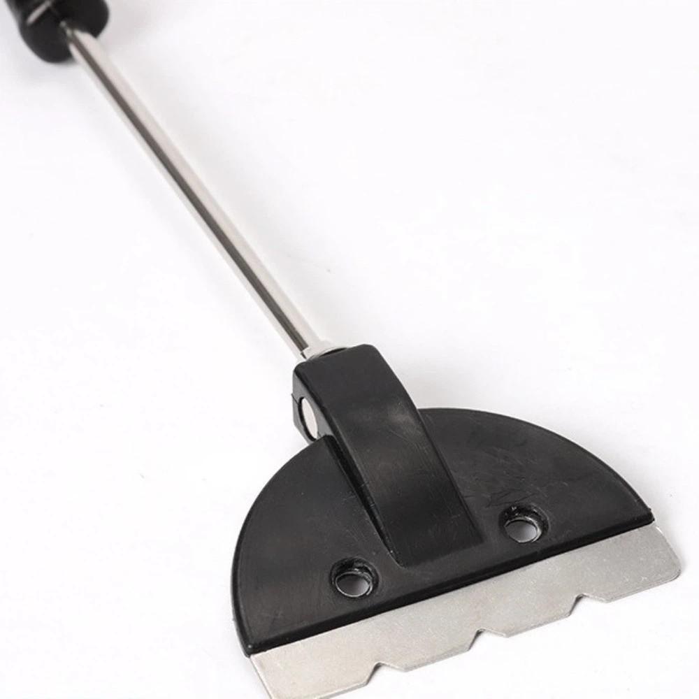 Stainless Steel Shrimp Bait Shovel Non-Slip Plastic Handle Mixing Bait Tool Fishing