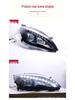 Peugeot 408 Headlight Assembly: Xenon Lamp, 308S LED Daytime Running Light, High-End Modified Lens