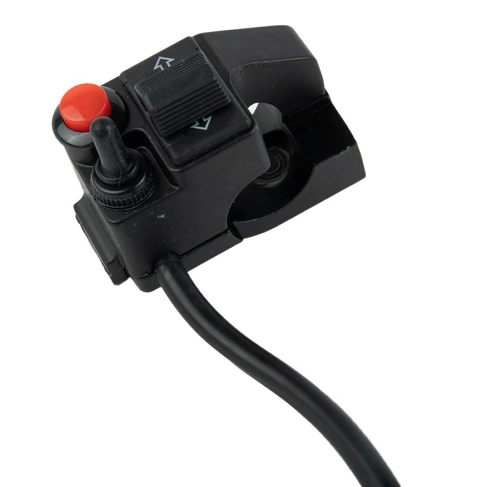 Motorcycle Horn Button Switch Motorbike Turn Signal Electric Headlight Handlebar Controller Switches