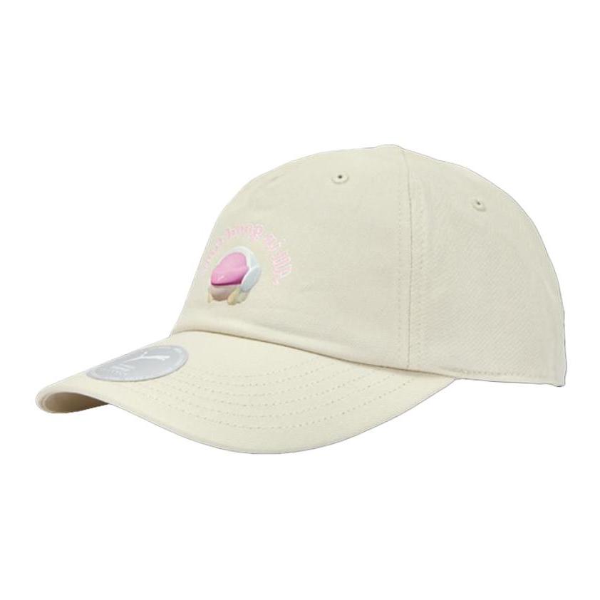 Puma Повседневная модная кепка-утка унисекс цвета экрю 02698202 F