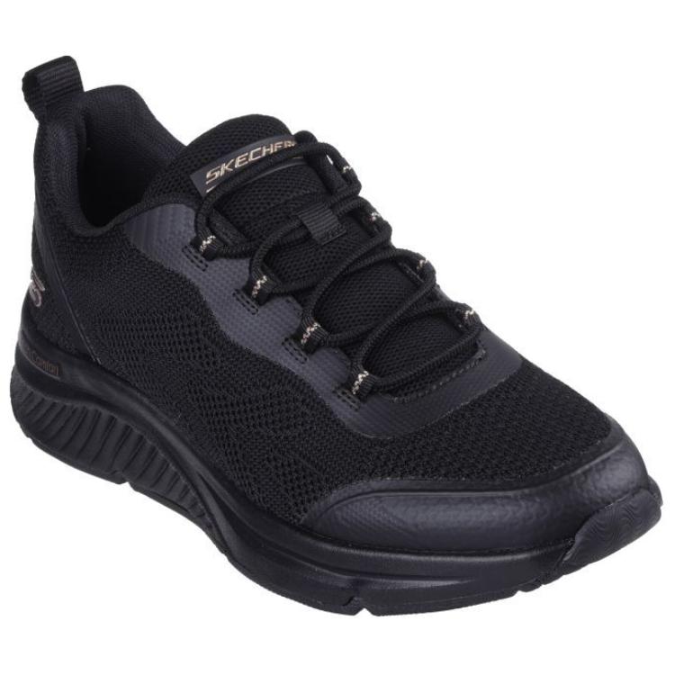 Skechers Arch Comfort Casual Running Shoes Women Sneakers Black 117561-BBK