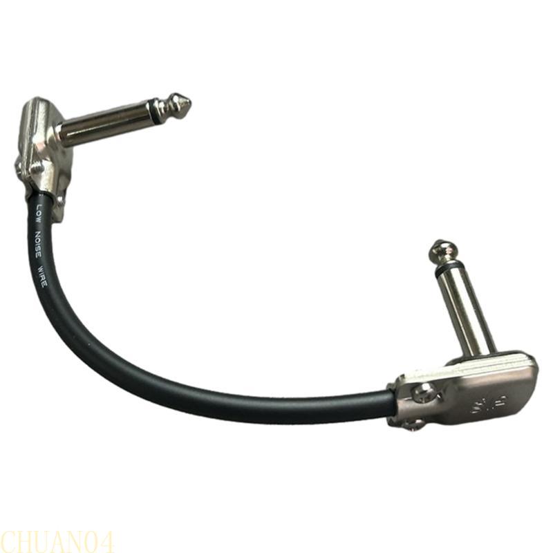 A1A2 Guitar Effect Pedal Cables Low Noise and Good Quality Guitar Effect Pedals Plugs серебряный