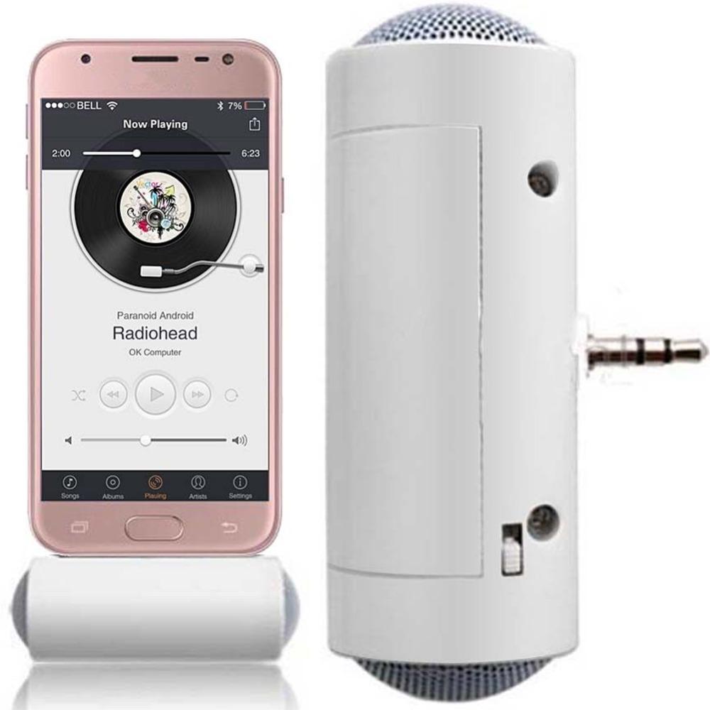 Mini Speaker with 3.5mm Standard Connector Clear Loud Sound Decent Bass Clear Loud Soundbar for Mobilephone Tablet PC