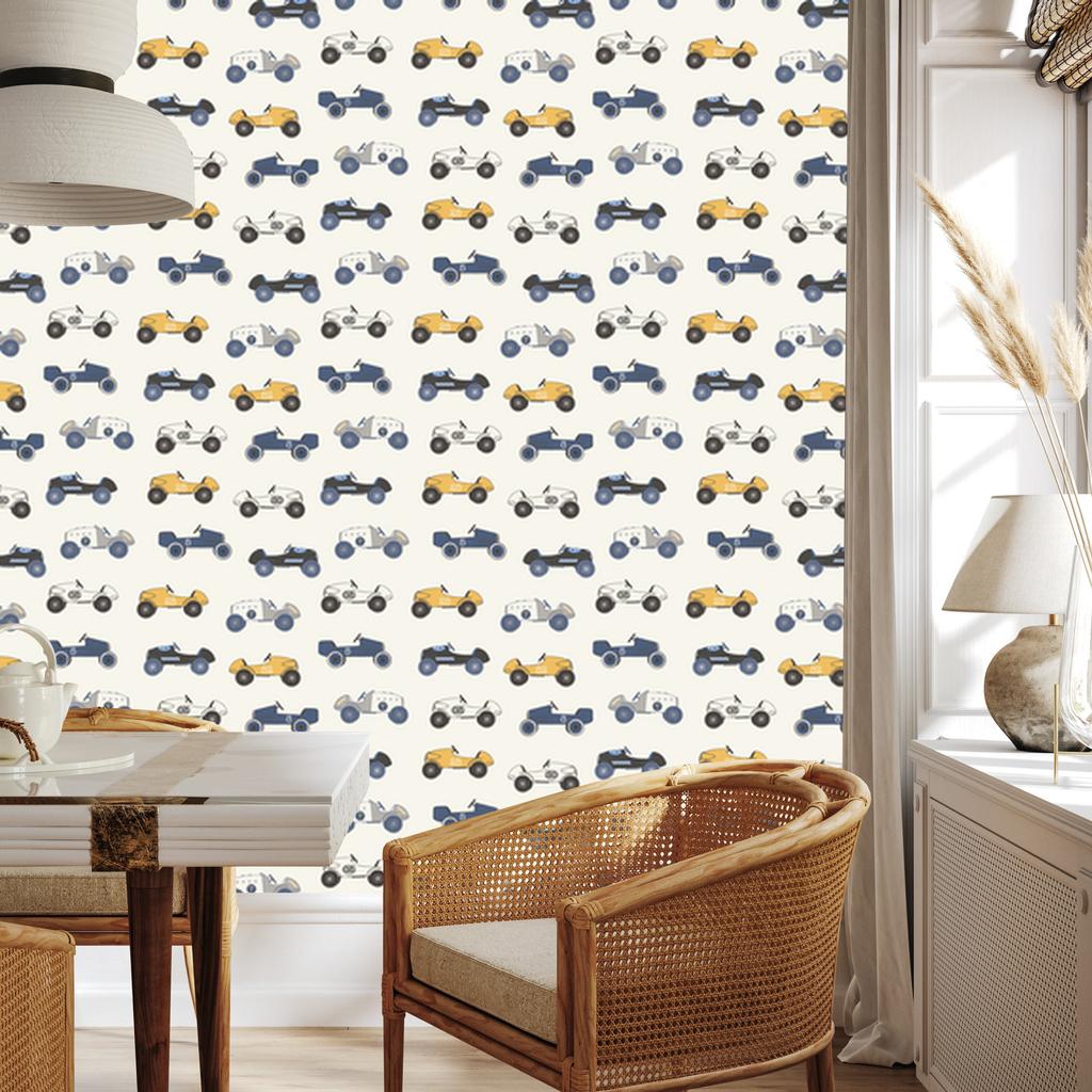 Racing Cars Wallpaper for Living Room and Bedroom 50x1000