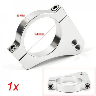 1x CNC Motorrad 54mm Lenkungsdämpfer Gabelbrücke Halterung Reduziert Hebelvibrationen