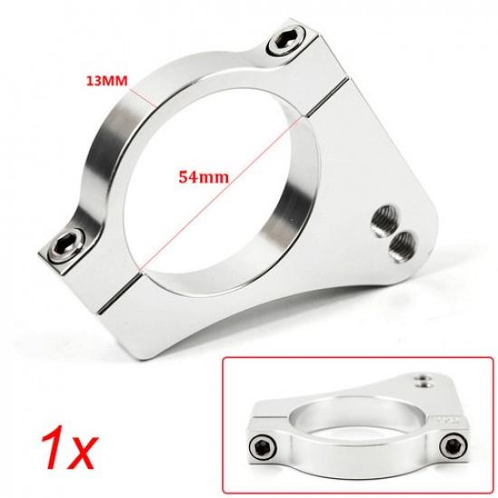 1x CNC Motorcycle 54mm Steering Damper Fork Clamp Bracket Reduce Lever Vibration