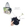Pass Case, Plush Toy, Keychain with Reel, Fluffy Me Plush Pass Case, Storage Function, Chuck, IC Card Case, Card Case, Cat, Black Cat, Lightweight,