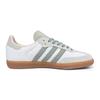 adidas Samba OG White Silver Green Women Sneakers Cloud-White Putty-Mauve ID0492