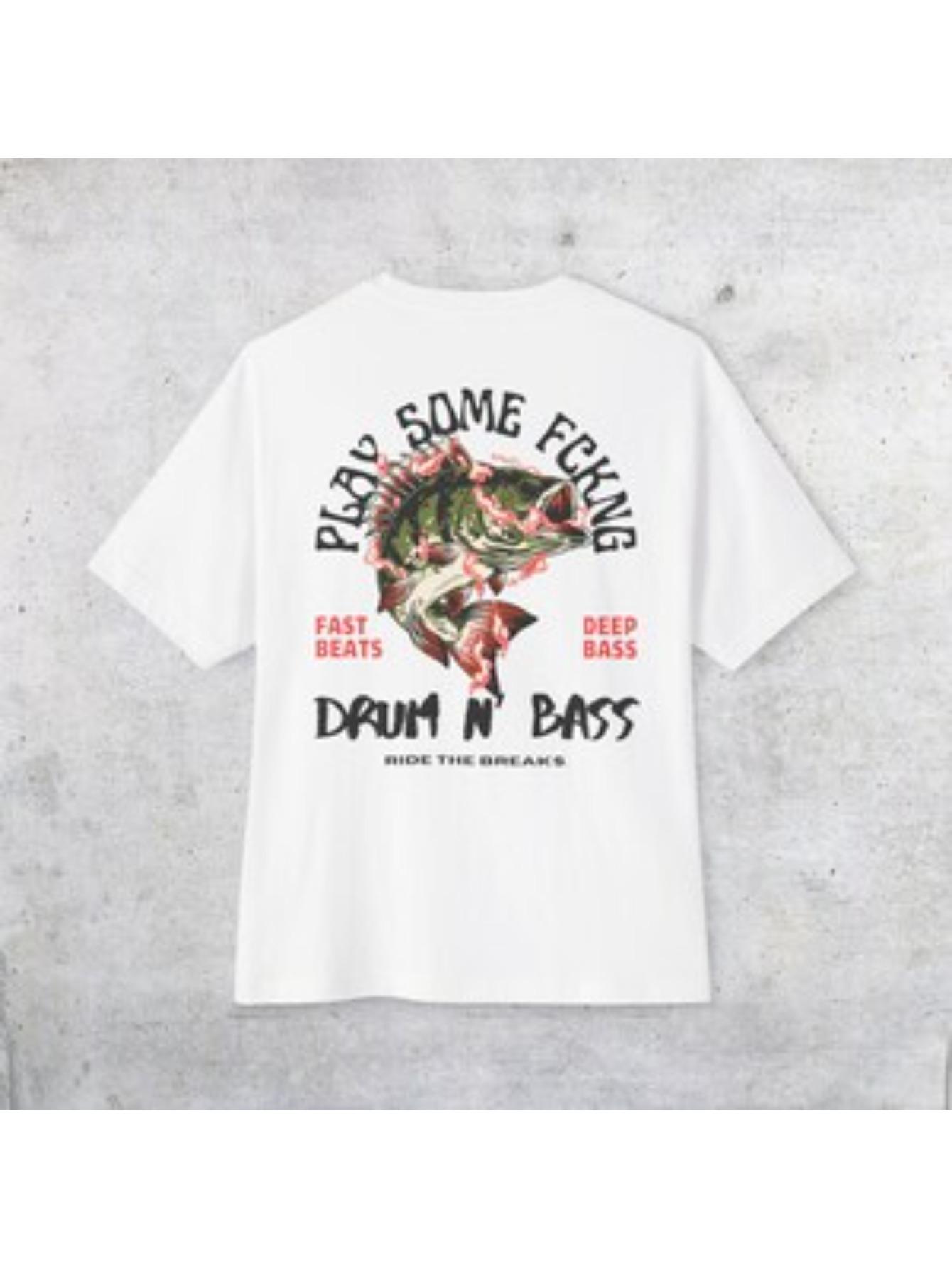 Drum And Bass T-Shirt: Outfit for The Rave Music Festival XL