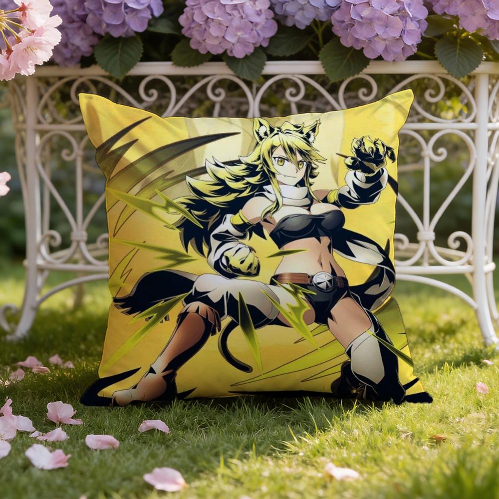 A-Akame Ga K-Kill Cushion Cover Home & Car Dual-Scene Pillow Cover: Reversible for Premium Comfort