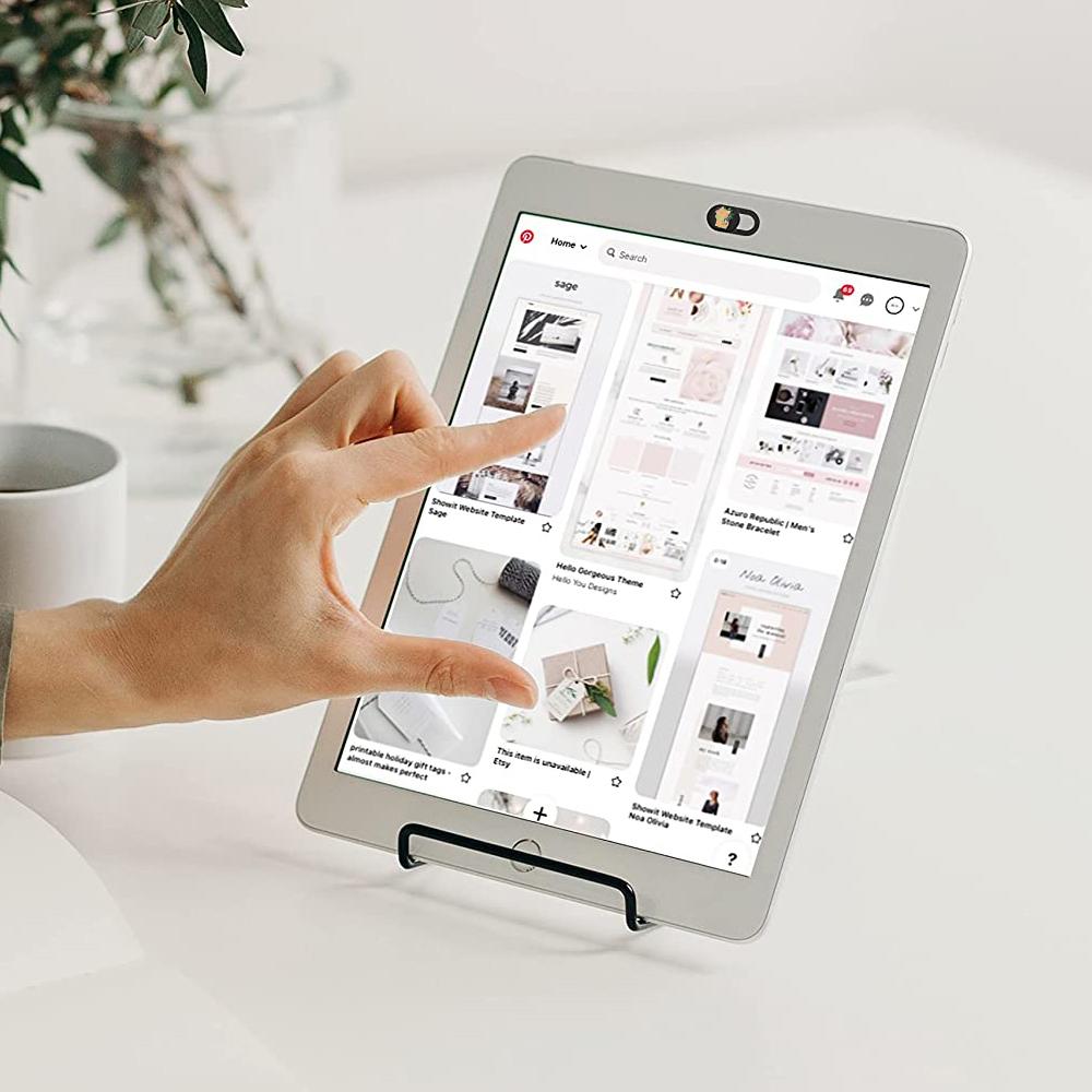 Capa de webcam, capa de câmera de laptop ultrafina, compatível com MacBook Air Pro, iPhone e iPad, bloqueador de câmera Mac para proteção de laptop