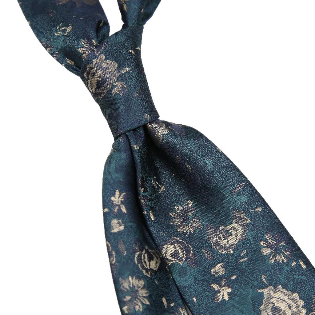 Men's 8CM Retro Burgundy Polyester Silk Tie - Business & Formal Suit Accessory