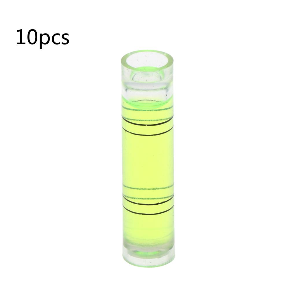 10 Pcs Multifunctional DIY Mini Bubble Level for Electrical Appliances Washing Machines High Accuracy High Accuracy 1 жёлтый