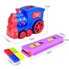 Electric Domino Train Toy for Kids - Automatic Building and Dealing
