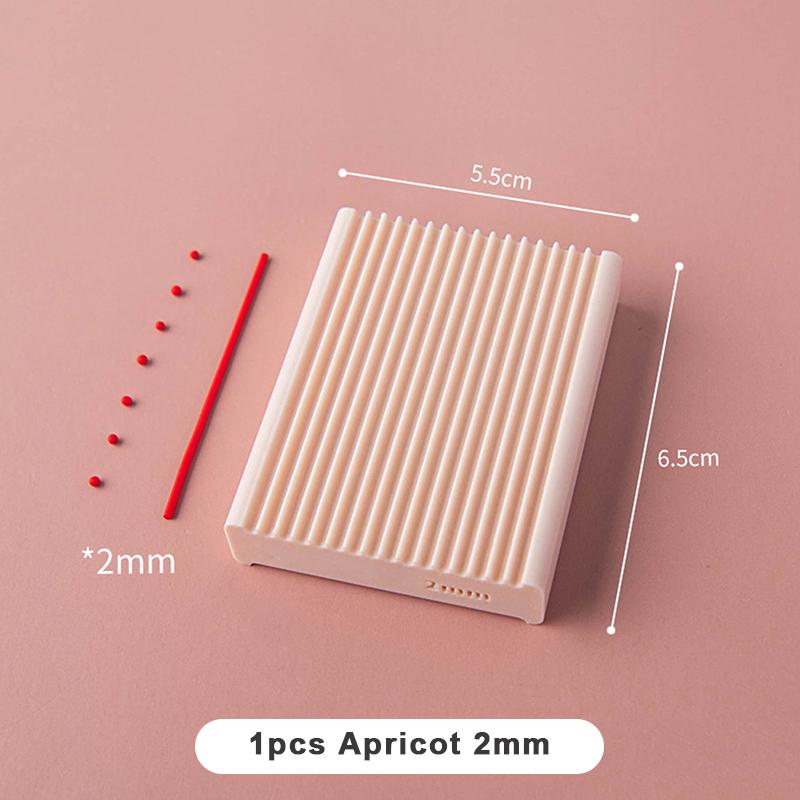 1/4Pcs Pottery Hand Rolling Shaping Maker 2-In-1 Rubbing Strip Soft Ball Mold For Clay Bead Diy Jewelry Earring Handmade Craft