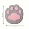 2pcs Cat Paw Door Stopper - Anti-Collision, Quiet Buffer Pad for Bathroom & Home Decor