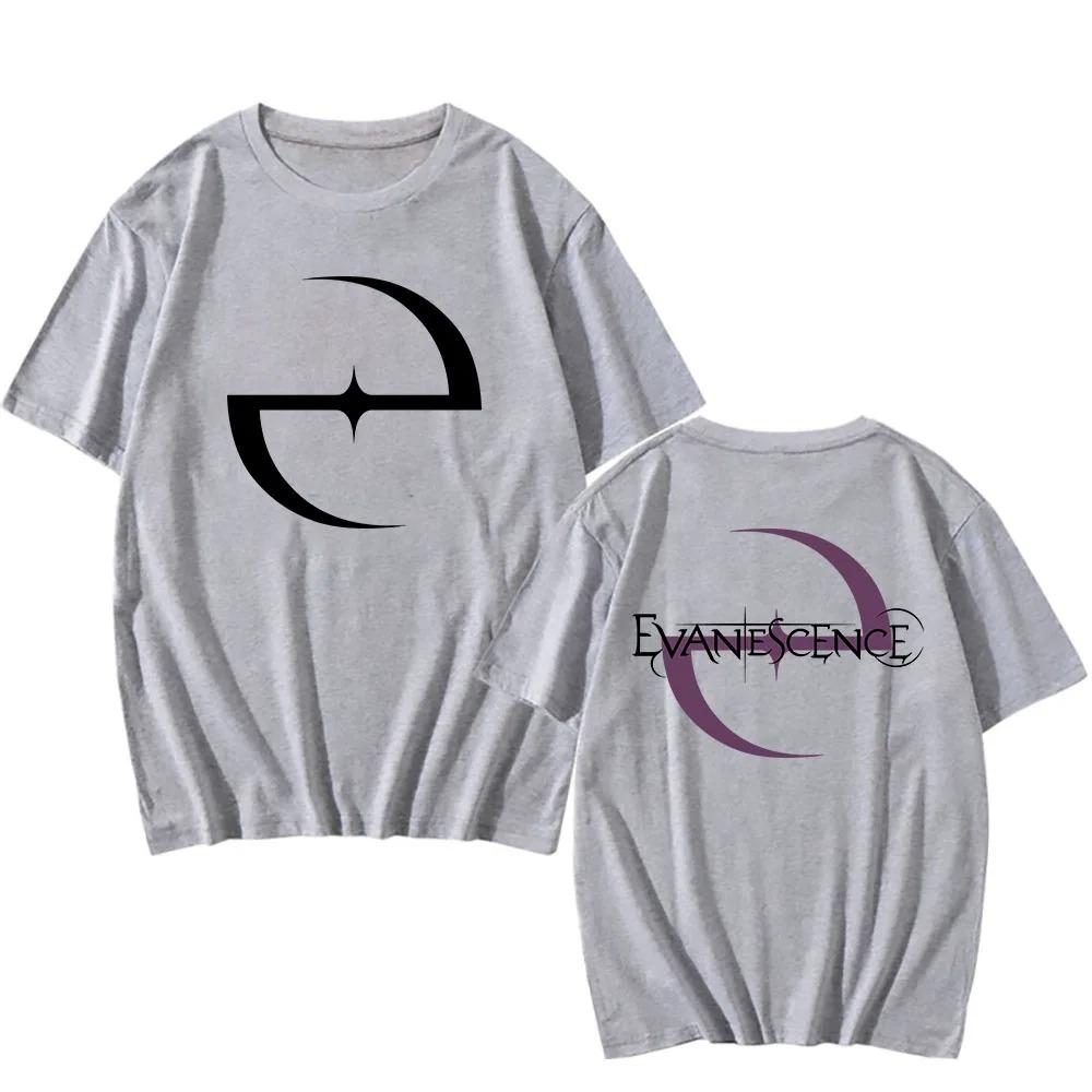 Evanescence Amy Lee Portrait TShirt Gothic Rock Band Hip Hop Street Style Unisex Premium Comfortable Women And Unisex Tshirts