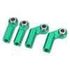 4PCS Metal Ball Joints for 110 RC Car M4 Thread 7.0mm CW Link Rod End Ball Heads 2 Elbow 2