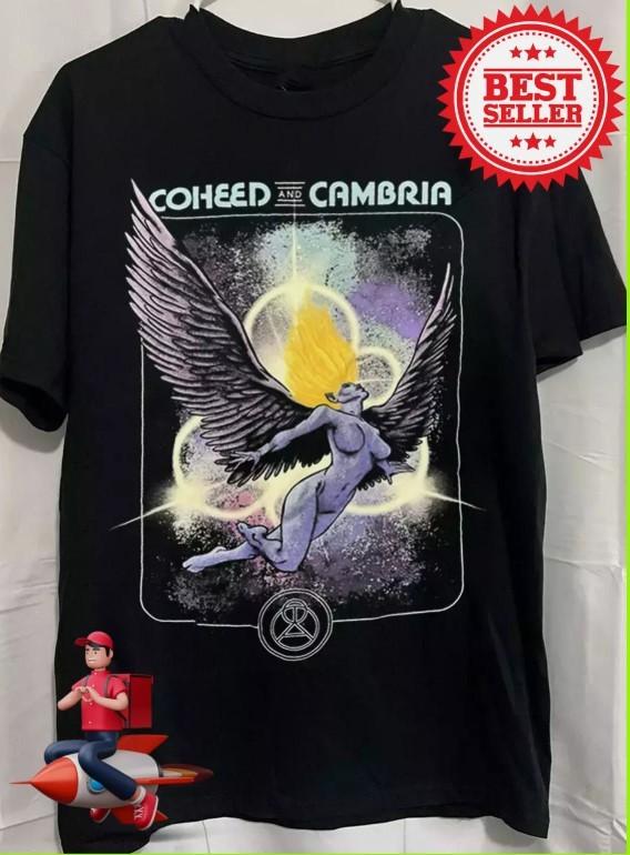 

Coheed and Cambria Band On Tour T-Shirt Gift For Fan Unisex T-Shirt S