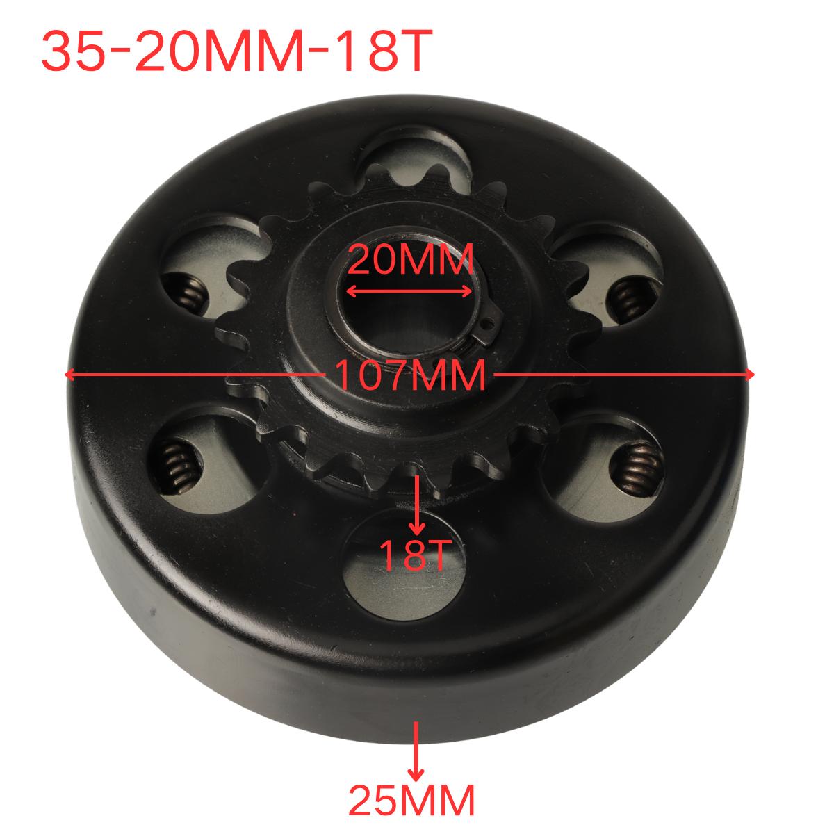 Centrifugal Automatic Clutch 10/11/12/13/14/15/16/18Tooth 16/19/20/25.4MM
