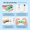 Compatible 1st Gen Switch Console Joy-Con Controllers with Detachable Slide Rail & Wrist Strap