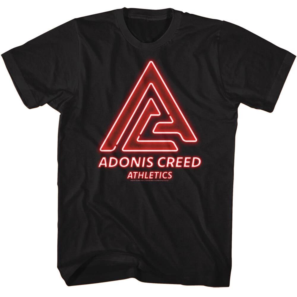 Creed Boxing Movie Adonis Creed Athletics Neon Sign Logo Men s T Shirt 3XL