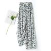 Cotton Silk Pajama Pants Women's Trousers Summer New Loose Mosquito-proof Pants Cartoon Printing Can Be Worn Outside Home Wide Pants