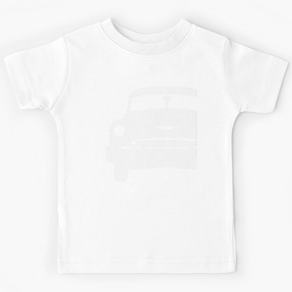 Chevy Styleline 1950 white silhouette Kids T-Shirt 110