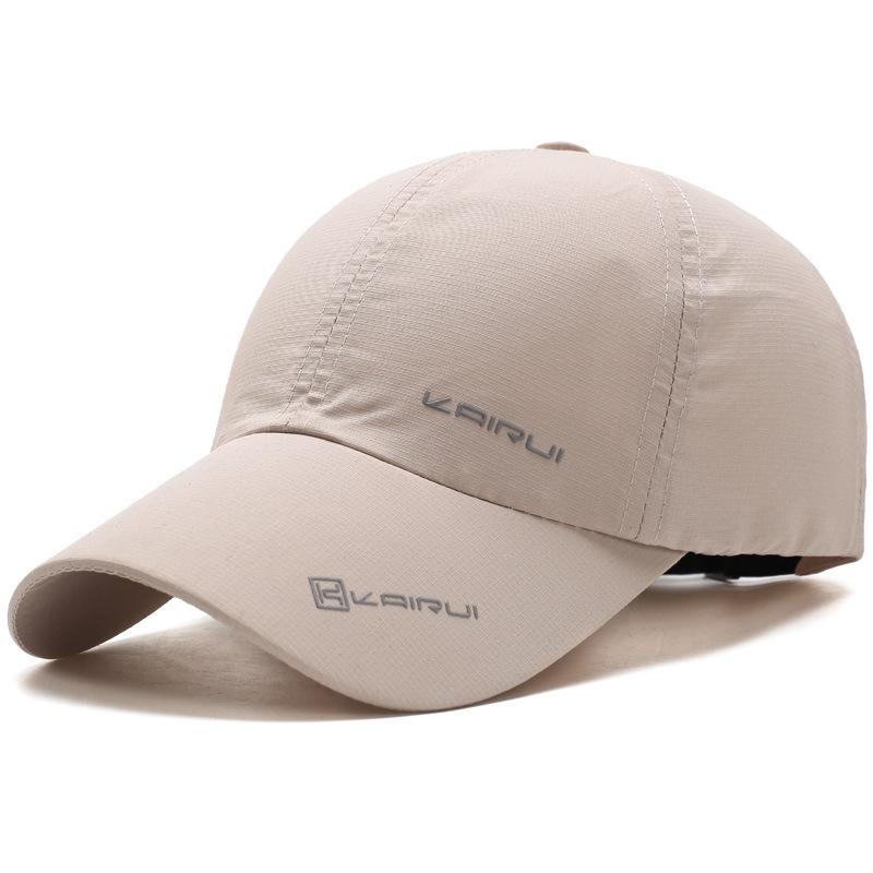 Korean Style Quick-Dry Breathable Baseball Cap for Men & Women - Summer Thin Sun Hat, Soft Top